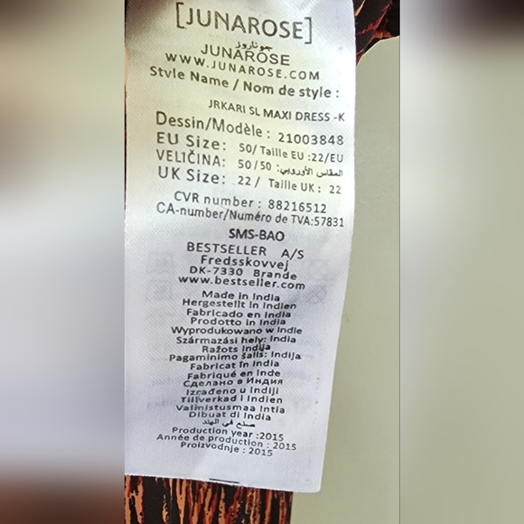 ASOS Junarose Maxi Dress Sheer overlay with Thin Straps - Picture 5 of 9